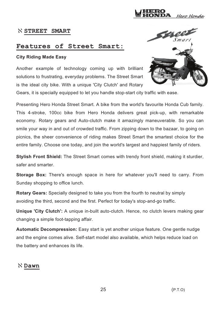 hero honda street smart spare parts online