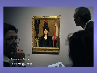 Franz von Stuck. Palas Atenea, 1898 