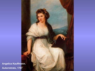 Angelica Kauffmann. Autorretrato, 1787 