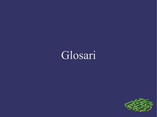 Glosari
 