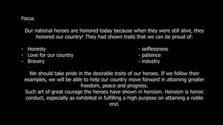 Heroism | PPTX