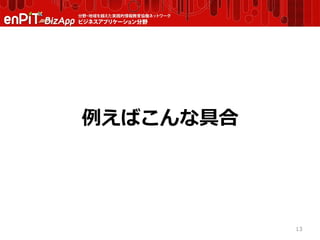 例えばこんな具合
13
 