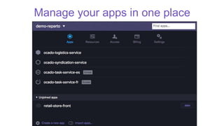 Manage your apps in one place
 