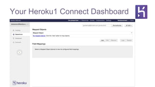 Your Heroku1 Connect Dashboard
 