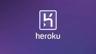 Heroku Introduction: Scaling customer facing apps & services
