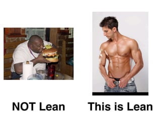 NOT Lean   This is Lean
 