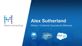 Alex Sutherland
Maven, Customer Success & Alliances
 