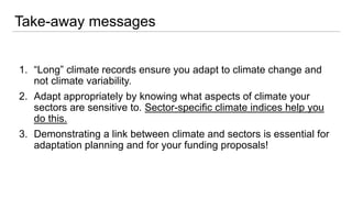 6.1.3 Methodologies for climate rational for adaptation | PDF