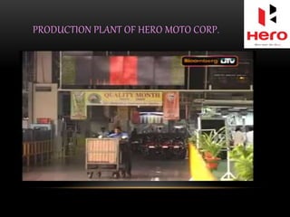 PRODUCTION PLANT OF HERO MOTO CORP.
 
