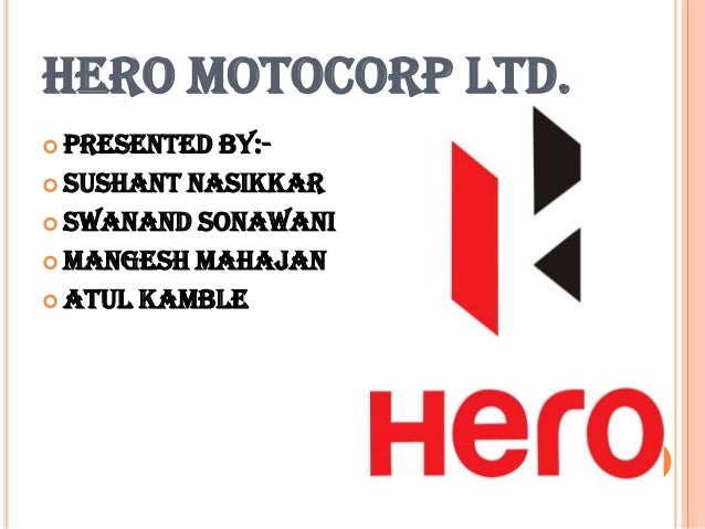 ppt presentation on hero company