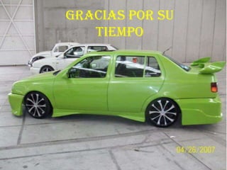 Gracias por su
   tiempo
 
