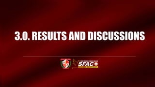 INTRODUCTION
3.0. RESULTS AND DISCUSSIONS
 