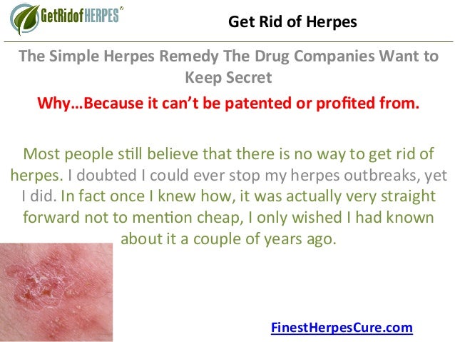 Herpes Cure Breakthrough Herpes Herpes Cure Herpes Cure 2015 Get Rid