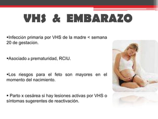 SÍNTOMAS GENERALES.Lesiones vesiculares múltiples como pápulas, extremadamente dolorosas.Adenopatías inguinales .Úlcera plana, dolorosa, Desaparece en 7 a 10 díasNo deja Cicatriz