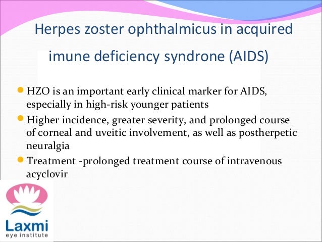 Herpes Simplex Keratitis Herpes Zoster Opthalmicus