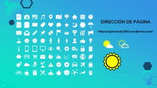 DIRECCIÓN DE PÁGINA
https://openstudy360.wordpress.com/
24
 