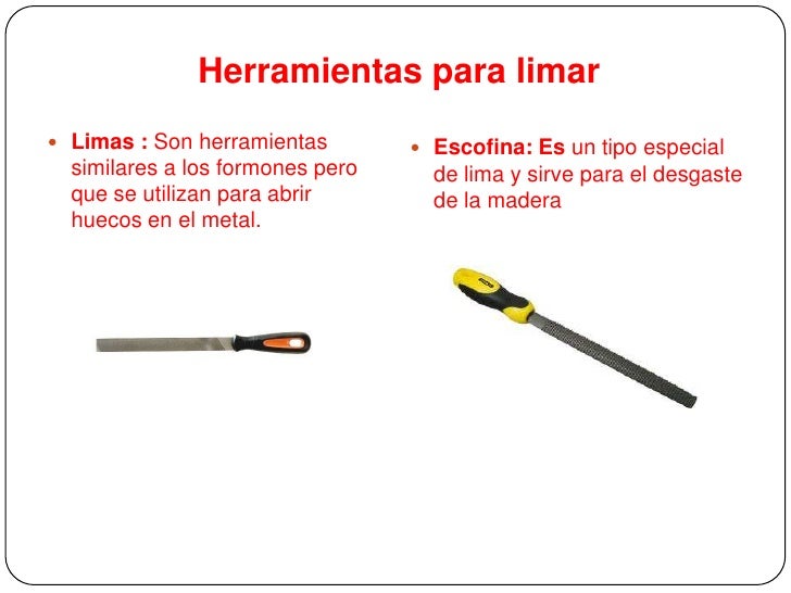Herramientas