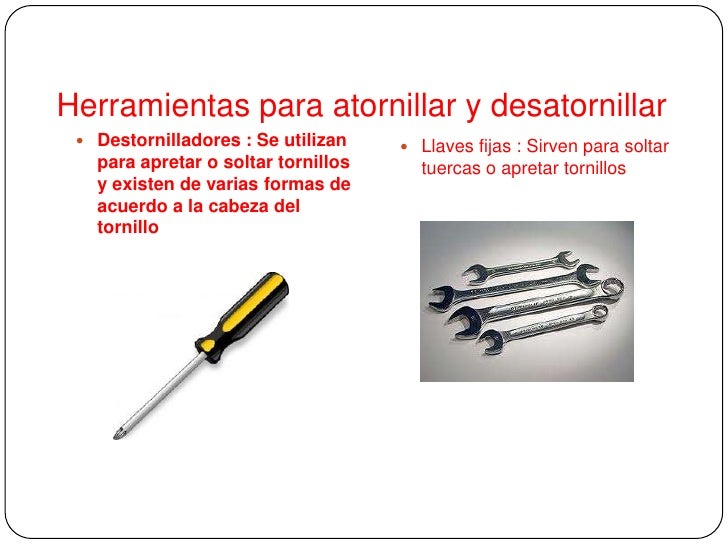 Herramientas