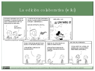 La edición colaborativa (wiki) 