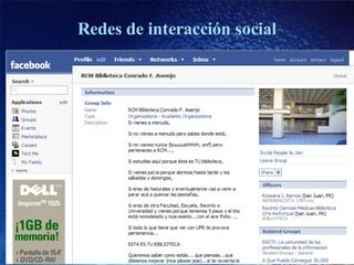 Redes de interacci ó n social 