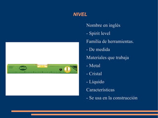 Familia de herramientas