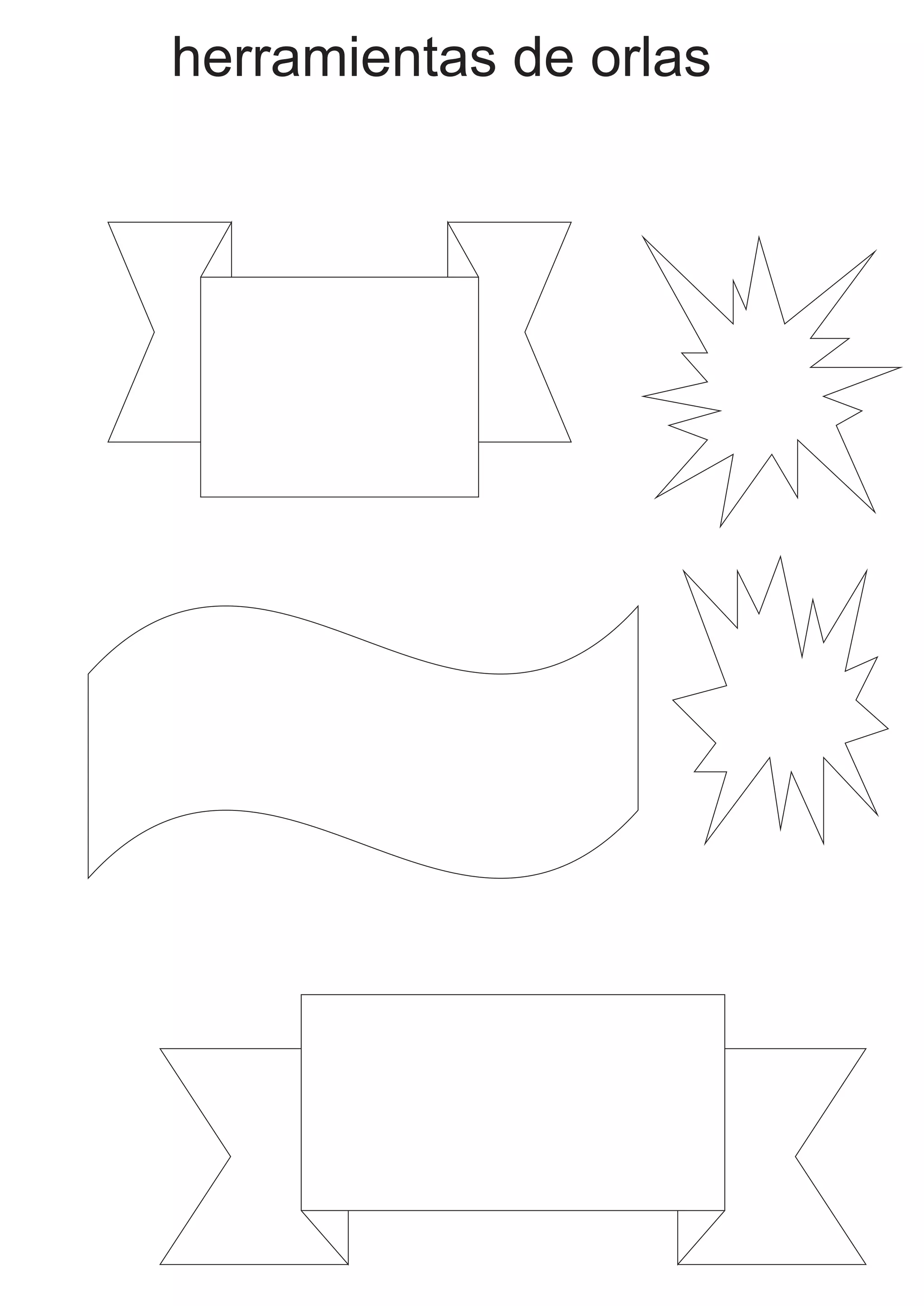 herramientas de orlas