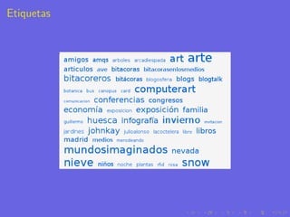 Etiquetas
 
