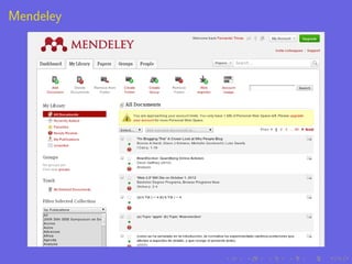 Mendeley
 