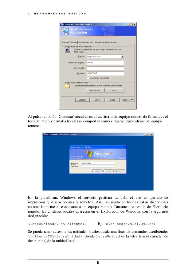 Herramientas básicas de