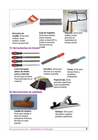 Herramientas básicas para carpintería - Manuales 