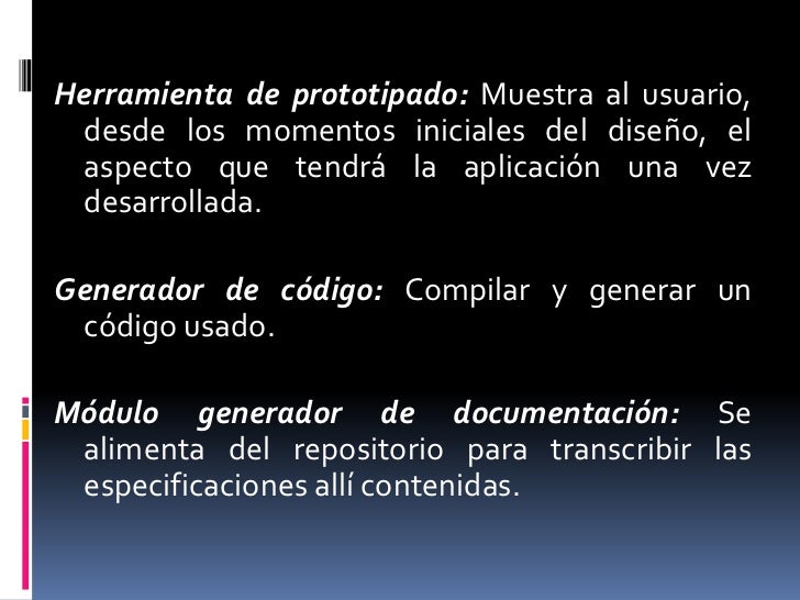 Herramientas Case