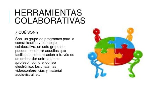 Resultado de imagen para HERRAMIENTAS COLABORATIVAS QUE SON
