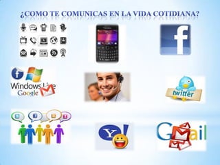 Herramientas comunicativas de la web