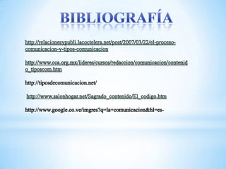 Herramientas comunicativas de la web