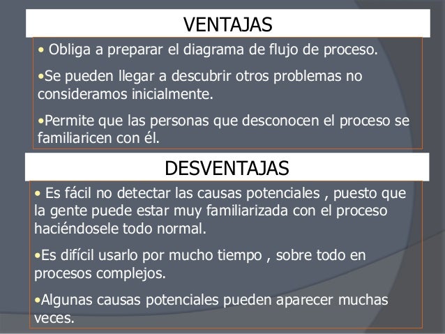 Herramientas de calidad ejemplos