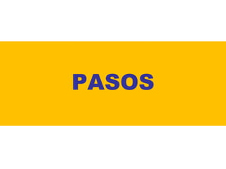 PASOS

 