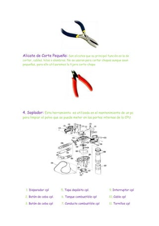 Herramientas de ensamble