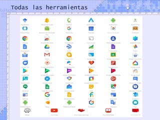 Todas las herramientas
Herramientas Google
 