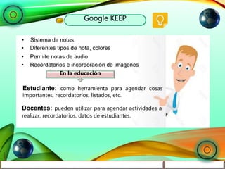 Herramientas de google para la educación | PPT