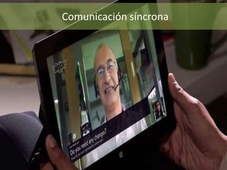 Comunicación síncrona
 
