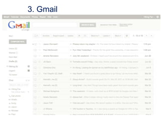 3. Gmail

 