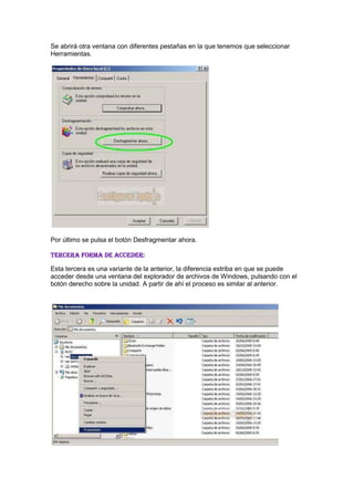 Herramientas del sistema