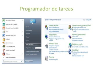 Programador de tareas
 