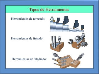 Tipos de Herramientas
 