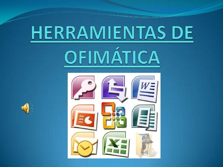 Herramientas de ofimática
