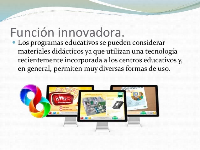 Herramientas de software educativo
