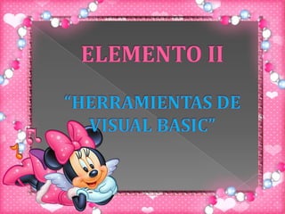 Herramientas de Visual Basic | PPTX