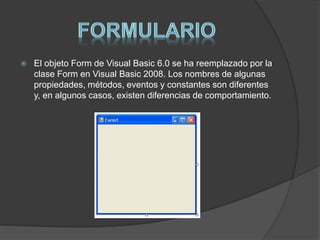 Herramientas de visual basic(vb) | PPTX