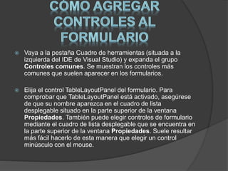 Herramientas de visual basic(vb) | PPTX
