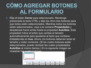 Herramientas de visual basic(vb) | PPTX